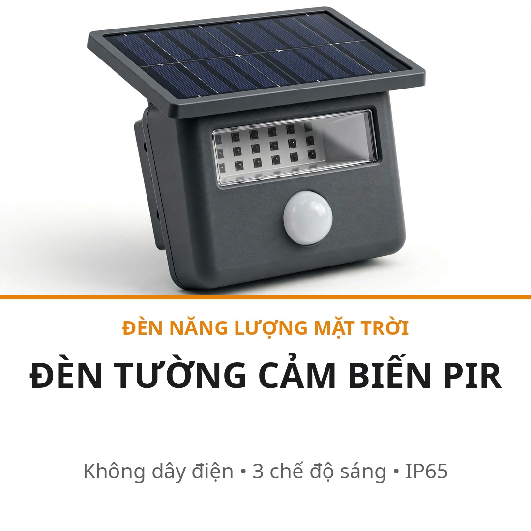 太阳能感应壁灯越南语样品